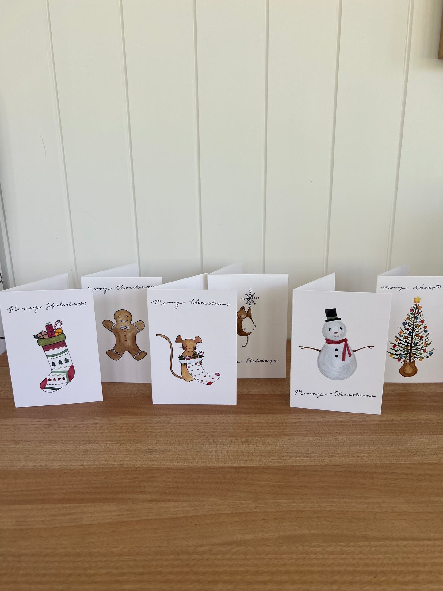 Set of 6 Holiday Cards